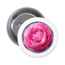 goupille de rose de rose badge avec épingle