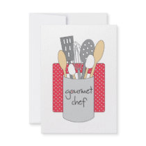 Gourmet Chef Gift Card for Food Baskets Announcement