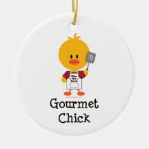 Gourmet Chick Ornament