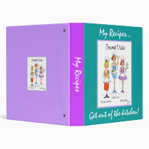 Gourmet-Divas Recipes notebook Binder