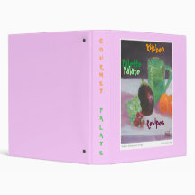 Gourmet Palate 3 Ring Binder