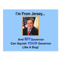 Gov. Chris Christie Postcard