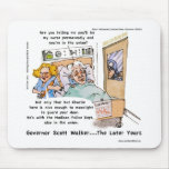 Gov Scott Walker Funny Satirical Gifts Tees Etc mousepads