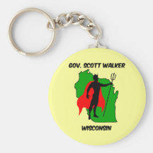 Gov Scott Walker Key Chains