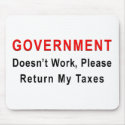 Government Doesn't Work mousepads