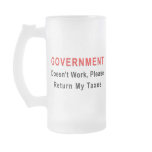 Government Doesn't Work Mugs