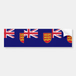 Government Ensign Of Jersey, Jersey flag Bumper Stickers