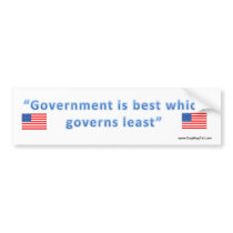 Government is Best which Governs Least