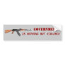 Government Is Nothing But Violence Bumper Sticker