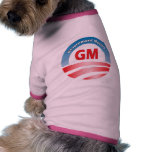Government Moters - Your tax dollars at work pet clothing
