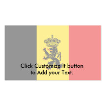 Government Of Belgium, Belgium Business Card Templates