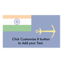 Government Of India, India flag Business Card