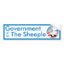 Government of the Sheeple Bumper Sticker