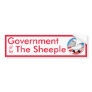 Government of the Sheeple Bumper Sticker