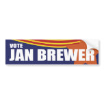 Governor Jan Brewer 2010 Bumper Sticker