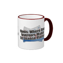 Governor License Plates Mug