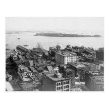 Governors Island, The Narrows, New York City Vinta Post Cards