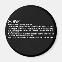 Gowf Magnets