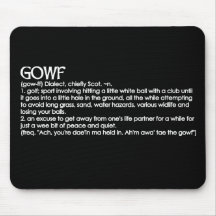 Gowf Mouse Mats