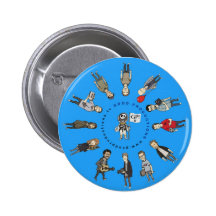 GP Cast Button Blue