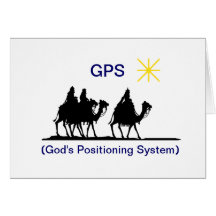 GPS  Christmas Greeting Card