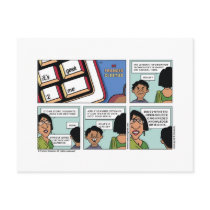 "Grab a Book" Postcard!