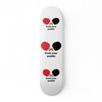 Grab Your Paddle Ping Pong Skate Deck