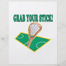 Grab Your Stick Flyer Design