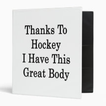 Grâce à l'hockey j'ai ce grand corps