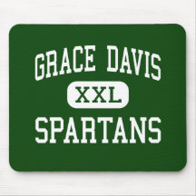 Grace Davis - Spartans - High - Modesto California Mouse Pad