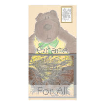 Grace For All Bear Picture Card