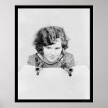 Grace Stockman with Jackson's Pistols 1926 Print