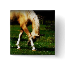 Graceful Bowing Horse