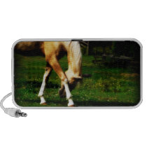 Graceful Bowing Horse Laptop Speaker