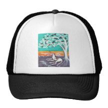 Graceful Greyhound Mesh Hats