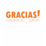gracias / thank you t-shirts