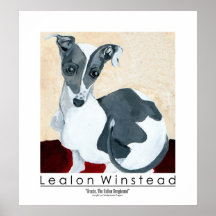 Gracie, The Italian Greyhound Poster