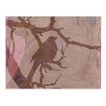 Grackle Grunge 2 Post Card