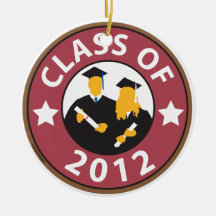 Grad Class of 12 Christmas Ornament
