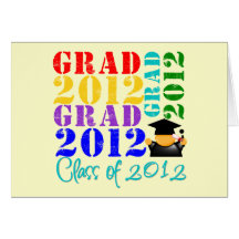 Grad  Class of 2012 Cards
