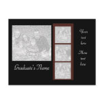 Graduate 4-photo holder invite! postcards