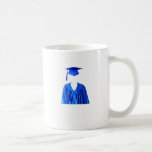 Graduate Class of Cap and Gown Template1 Coffee Mug