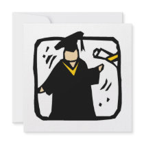 Graduate Receiving Diploma (2) Personalized Invite