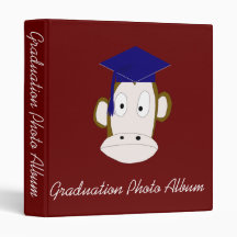 Graduated Monkey Photo Album Template Binder