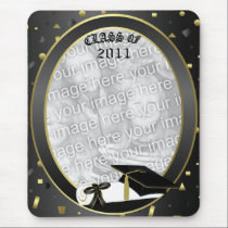 Graduation 2011 Insert own Grad photo mousepads