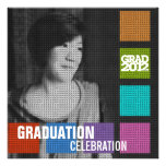 Graduation 2012 Party Invitation Add Photo Colour
