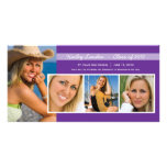 Graduation Announcement Photo Cards |  Purple