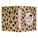 Graduation Binder - Class of 2011 Leopard Print