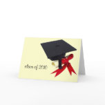 Graduation cap colour, class of 2010 cards