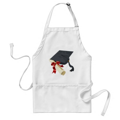 Graduation Cap & Diploma Apron